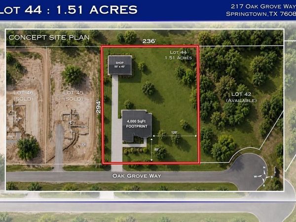217 Oak Grove Way, No City, TX 76082