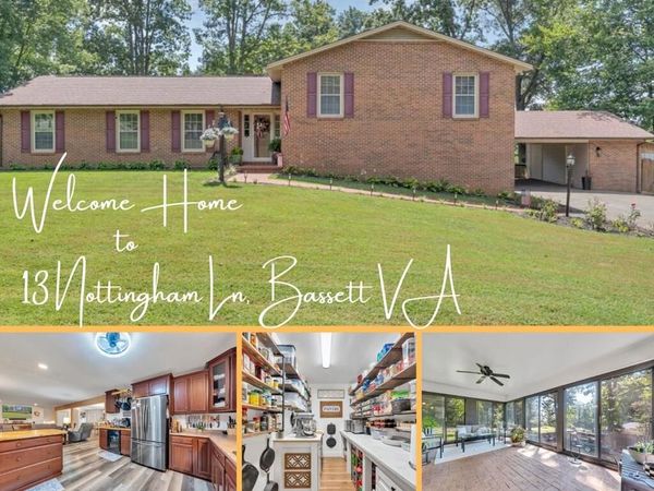 13 Nottingham LN, Bassett, VA 24055