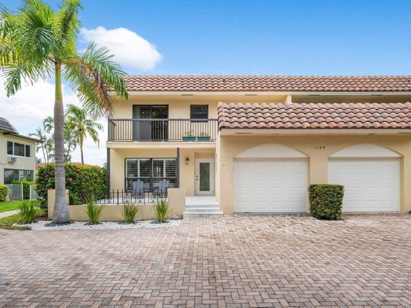 1109 Bel Air Drive, Unit 1, Highland Beach, FL 33487