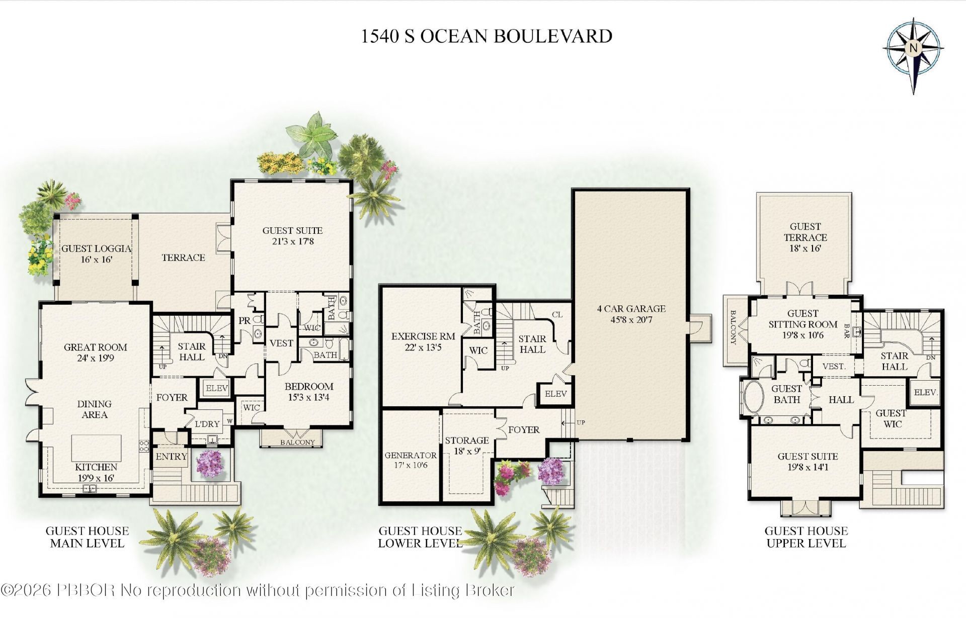 1540 S Ocean Boulevard, Palm Beach, FL 33480 Photo
