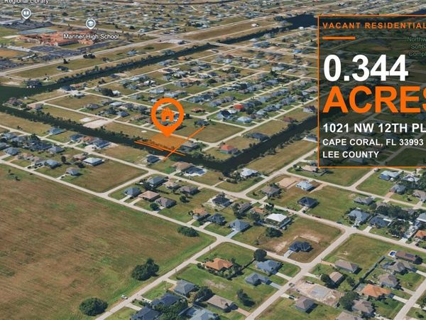 1021 NW 12TH PLACE , CAPE CORAL, FL 33993