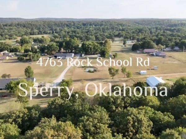 4763 Rock School Road S, Sperry, OK 74073