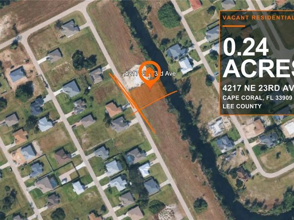 4217 NE 23RD AVENUE , CAPE CORAL, FL 33909
