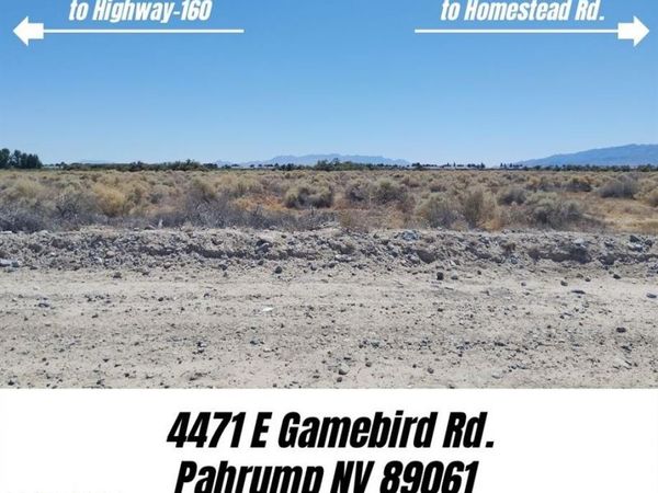 4471 E Gamebird Road , Pahrump, NV 89061