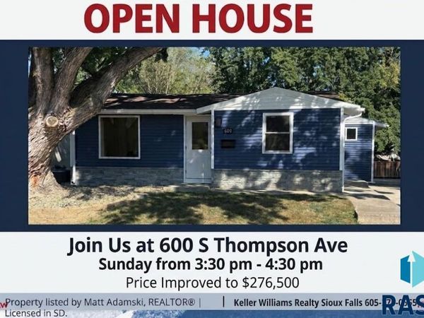 600 S Thompson Ave, Sioux Falls, SD 57103