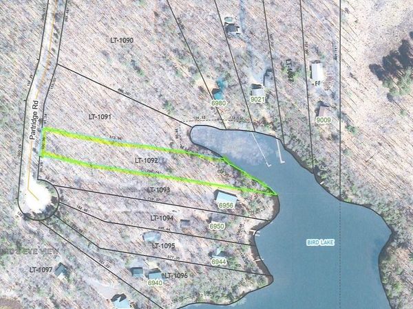 On PARTRIDGE ROAD, Unit Lot 7, Lake Tomahawk, WI 54539