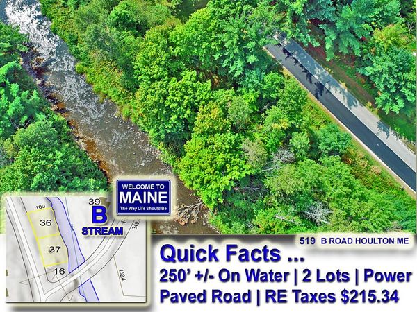 519 B Road , Houlton, ME 04730
