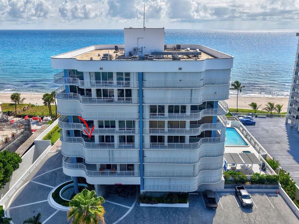 3211 S Ocean Boulevard, Unit 603, Highland Beach, FL 33487
