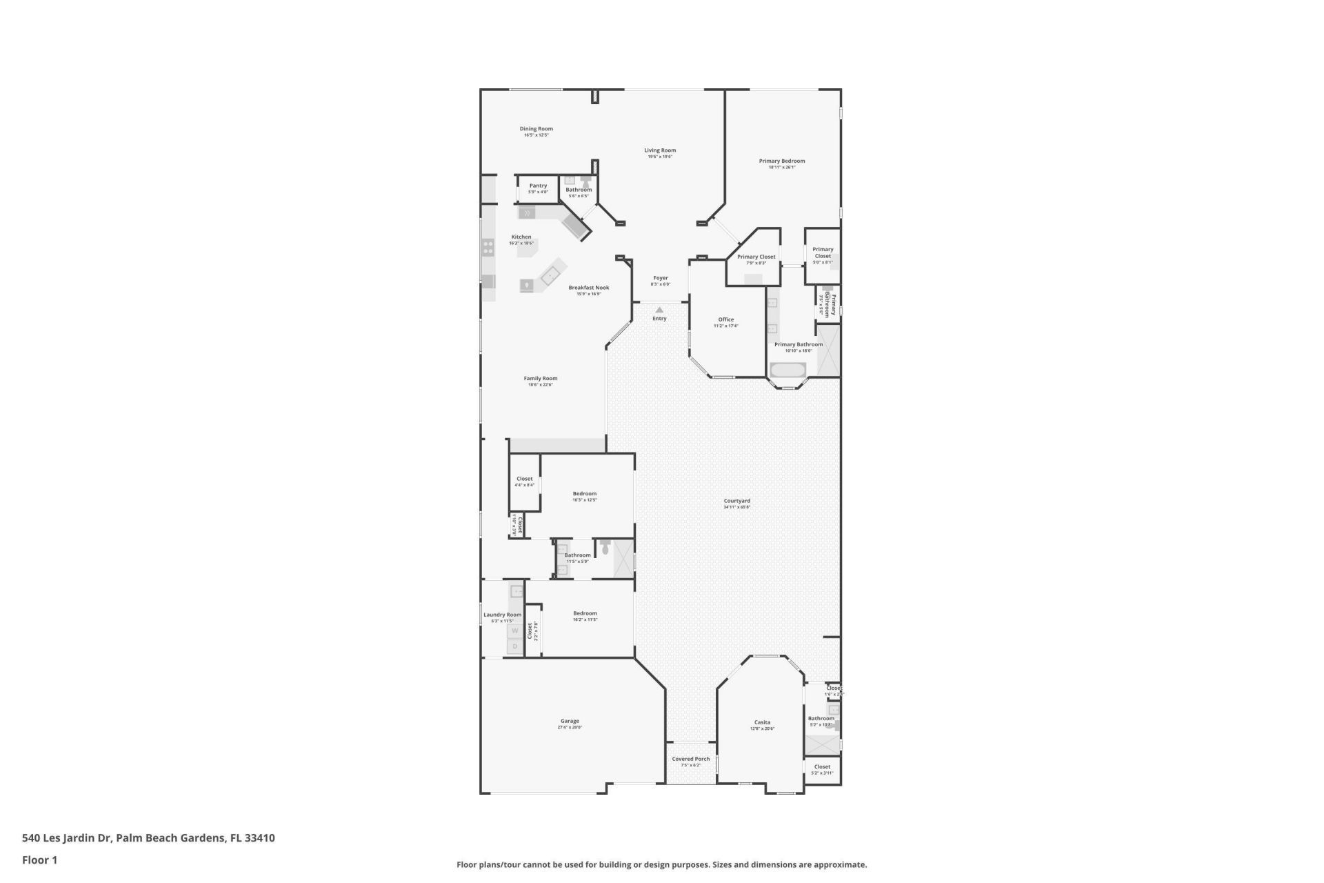 540 Les Jardin Drive, Palm Beach Gardens, FL 33410 Photo