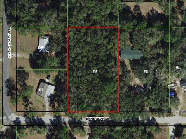1593 E SHERIDAN LANE , HERNANDO, FL 34442