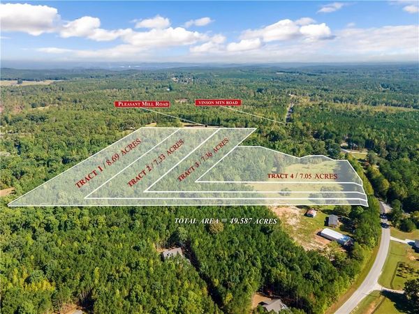 Tract1 Vinson Mountain Road , Rockmart, GA 30153