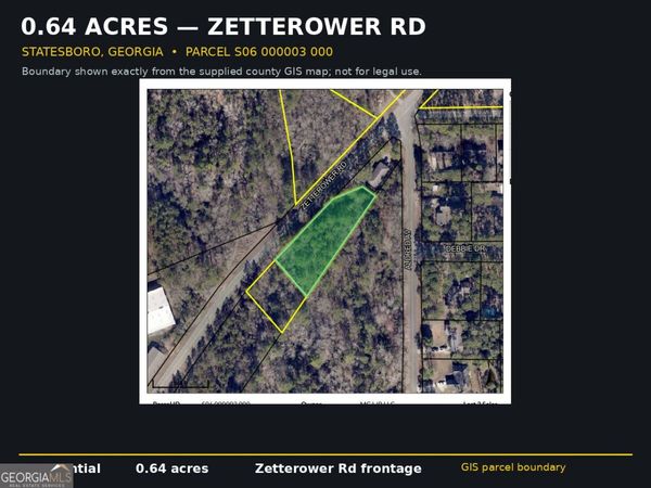 0 Zetterower Road, Statesboro, GA 30458