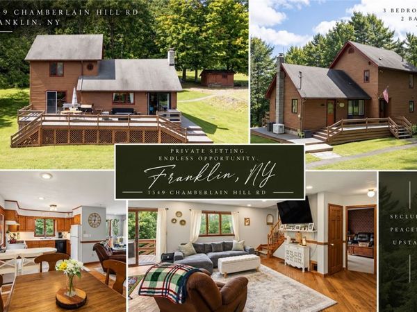 1549 Chamberlain Hill Rd , Franklin, NY 13775