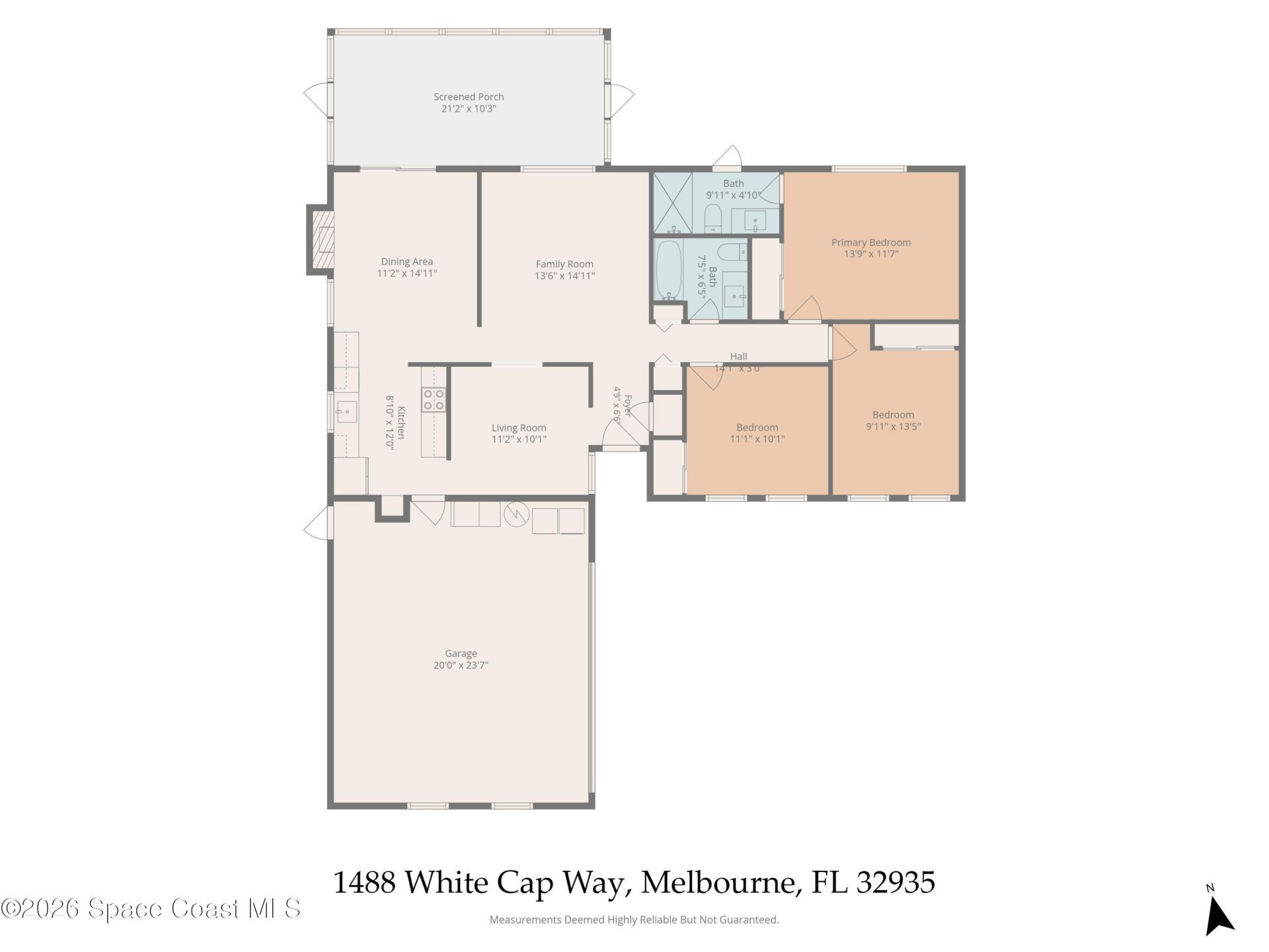 1488 White Cap Way, Melbourne, FL 32935 Photo