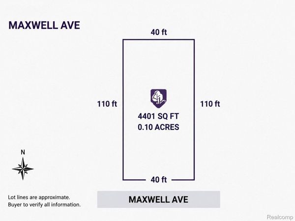 8061 Maxwell Avenue , Warren, Mi 48089