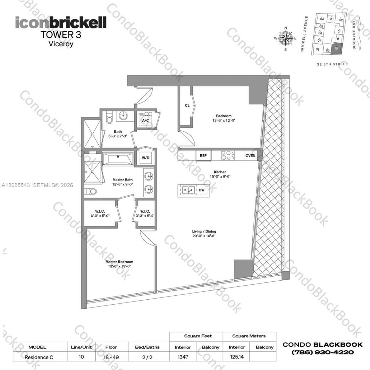 485 Brickell Ave, Unit 4410, Miami, FL 33131 Photo