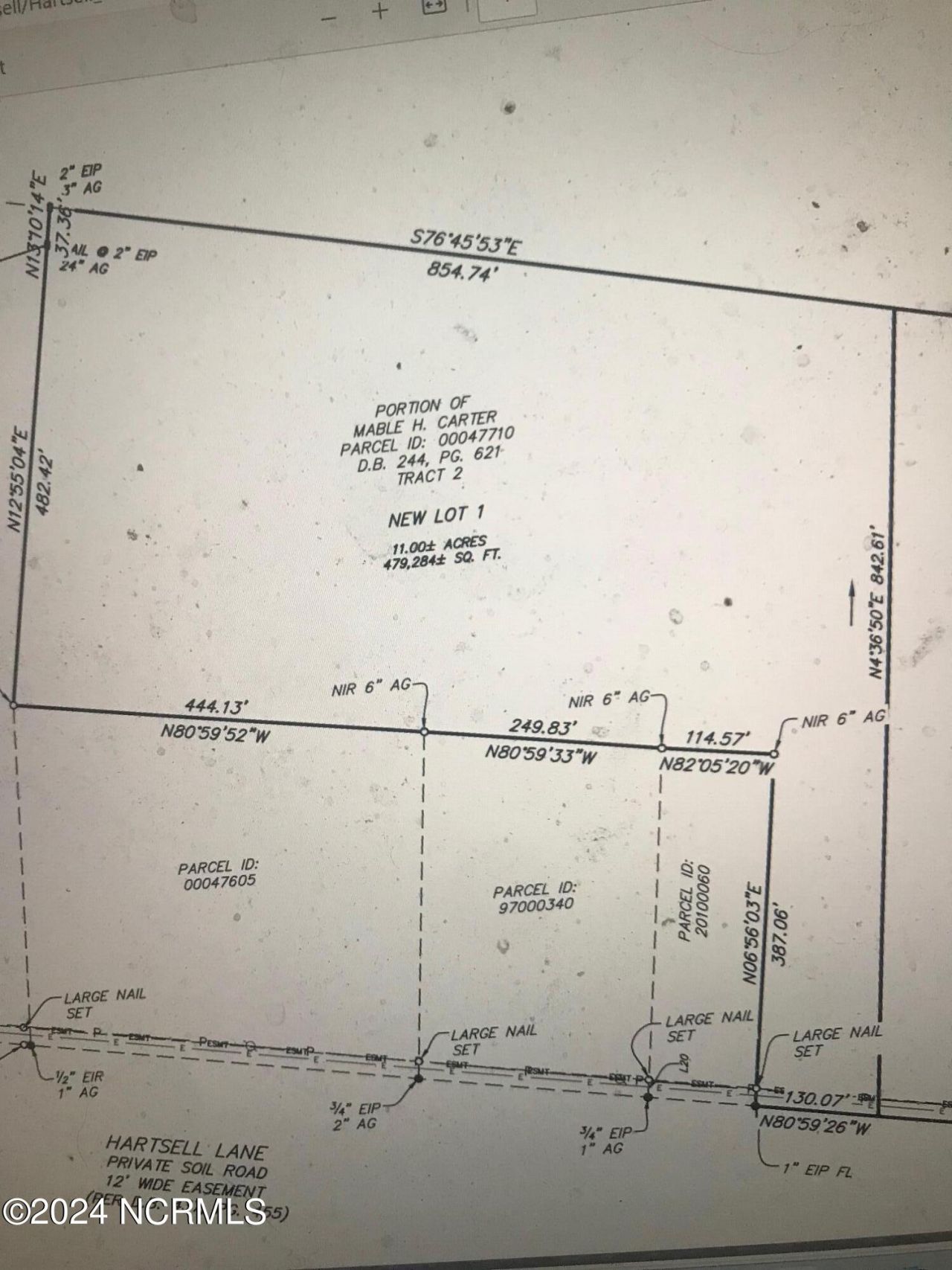 Lot 1 Hartsell Lane, Jackson Springs, NC 27281 Main Photo