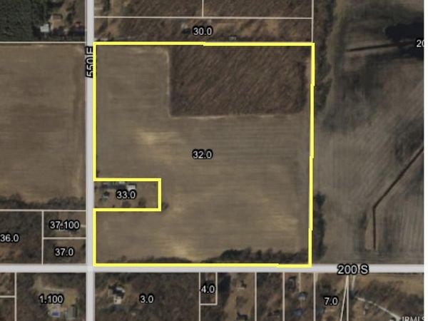 - S 550 East, Knox, IN 46534