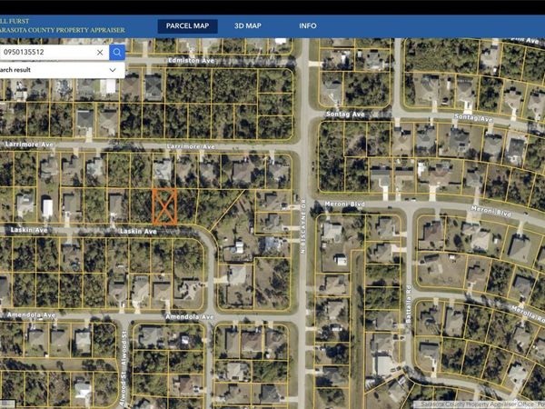 LASKIN AVENUE , NORTH PORT, FL 34291