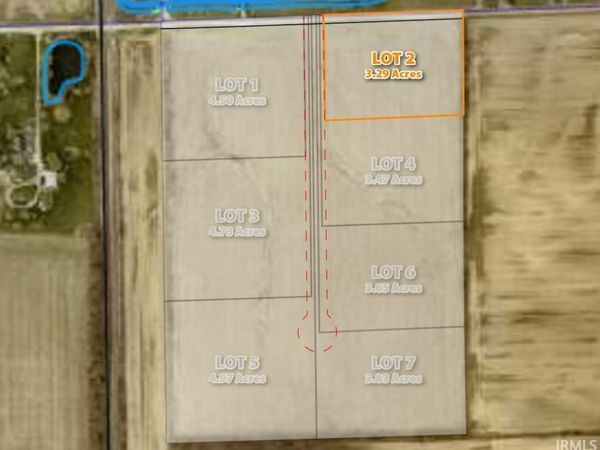 TBD Lot 2 E 500 N Road, Ossian, IN 46777