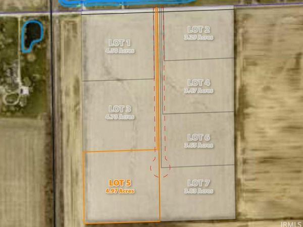 TBD Lot 5 E 500 N Road, Ossian, IN 46777