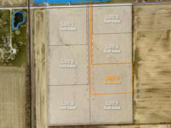 TBD Lot 6 E 500 N Road, Ossian, IN 46777