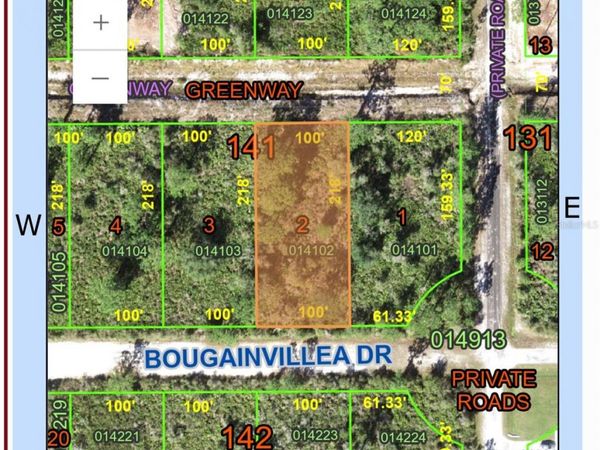 0 BOUGAINVILLE DRIVE , INDIAN LAKE ESTATES, FL 33855