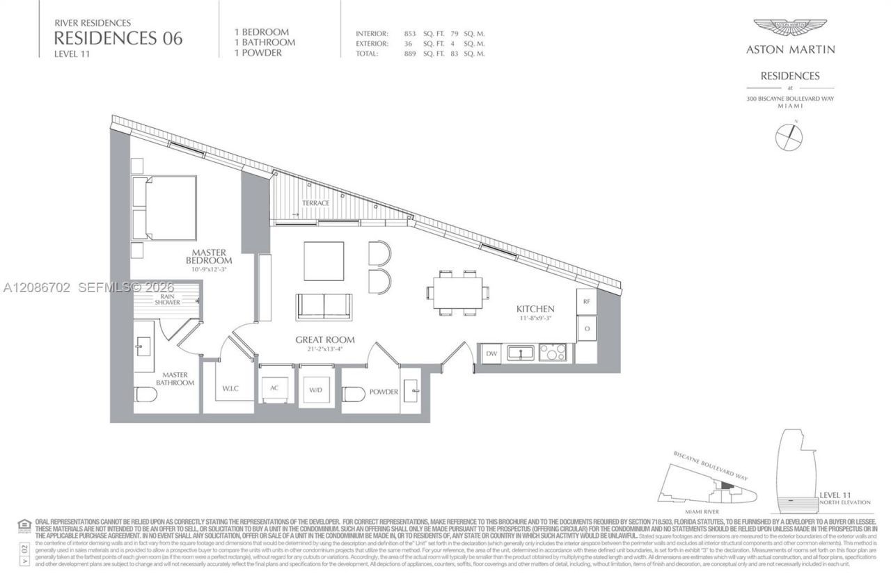 300 Biscayne Blvd Way, Unit 1106, Miami, FL 33131 Photo