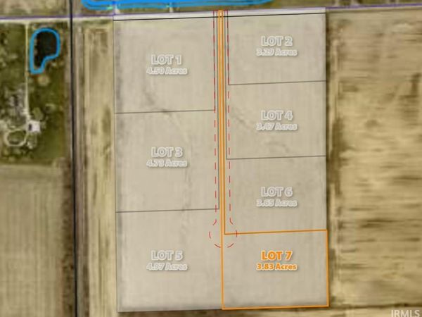 TBD Lot 7 E 500 N Road, Ossian, IN 46777