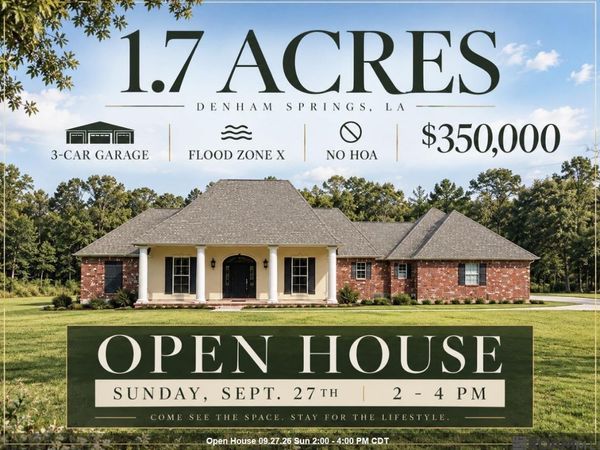 10234 Harrell Ln, Denham Springs, LA 70726
