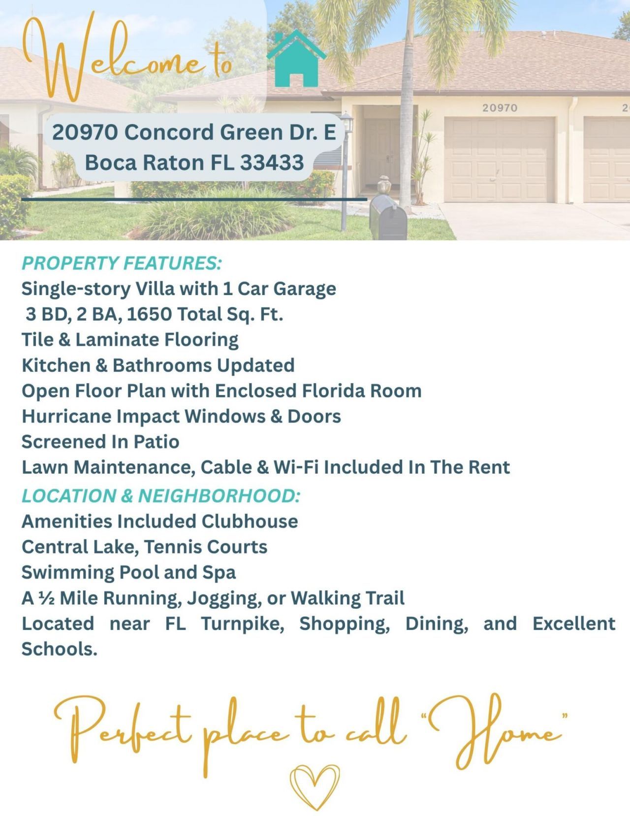 20970 Concord Green Drive, Unit E, Boca Raton, FL 33433 Photo