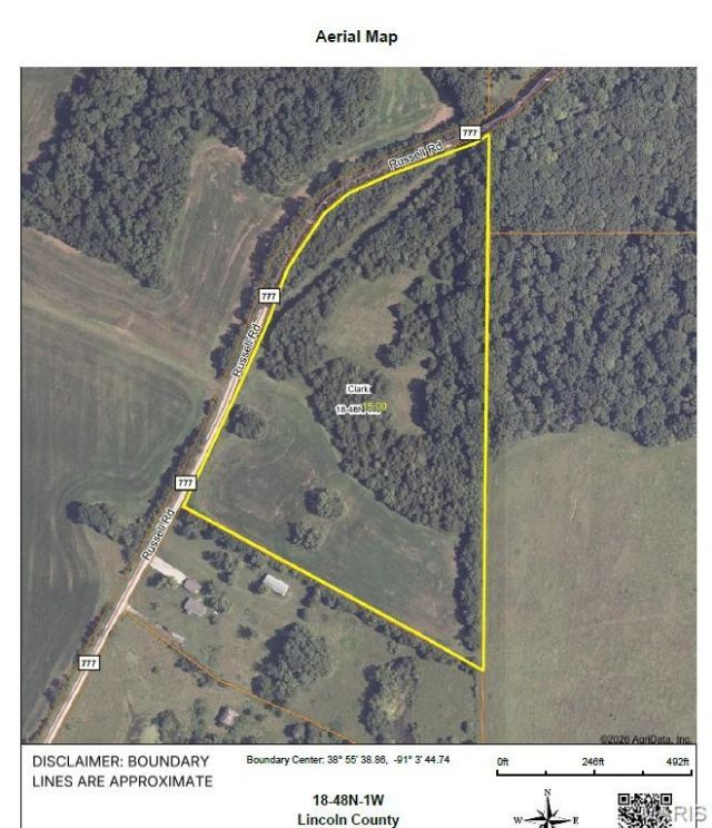0 Russell Rd.  (tract 4 - 15+/- Acres), Troy, MO 63379 Main Photo