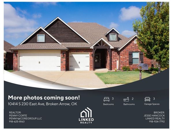 10414 S 230th East Avenue S, Broken Arrow, OK 74014