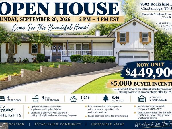 9302 Rockshire Lane, Chattanooga, TN 37421