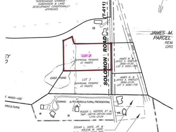 95 SOLOMON ROAD , Unit LOT 2, GETTYSBURG, PA 17325