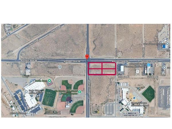 Se Corner Broadmoor And Northern Blvd Rr NE, Rio Rancho, NM 87124
