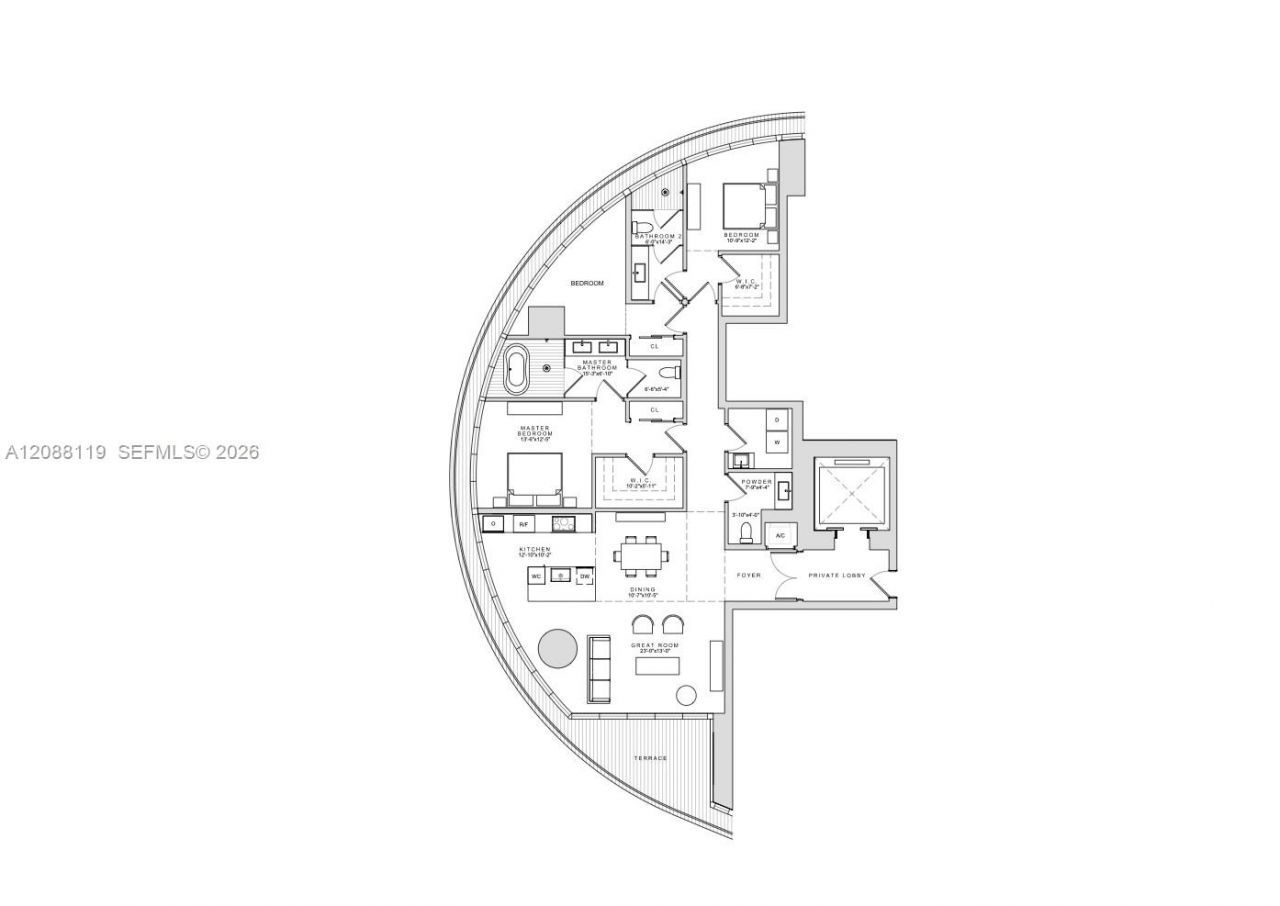 300 Biscayne Boulevard Way, Unit 4007W, Miami, FL 33131 Photo