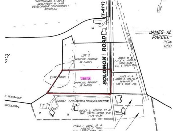 95 SOLOMON ROAD, Unit LOT 3, GETTYSBURG, PA 17325