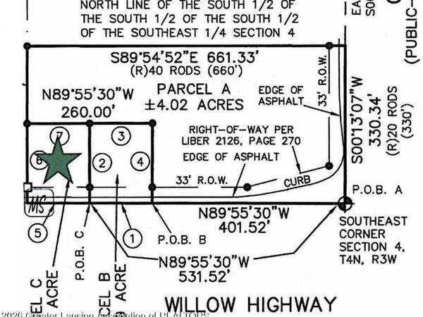 Lot C 0 W Willow Highway, Lansing, MI 48917