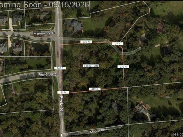 0 Beck Road, Northville Township, Mi 48168