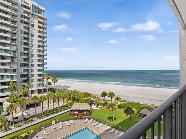 1480 GULF BOULEVARD , Unit 601, CLEARWATER BEACH, FL 33767