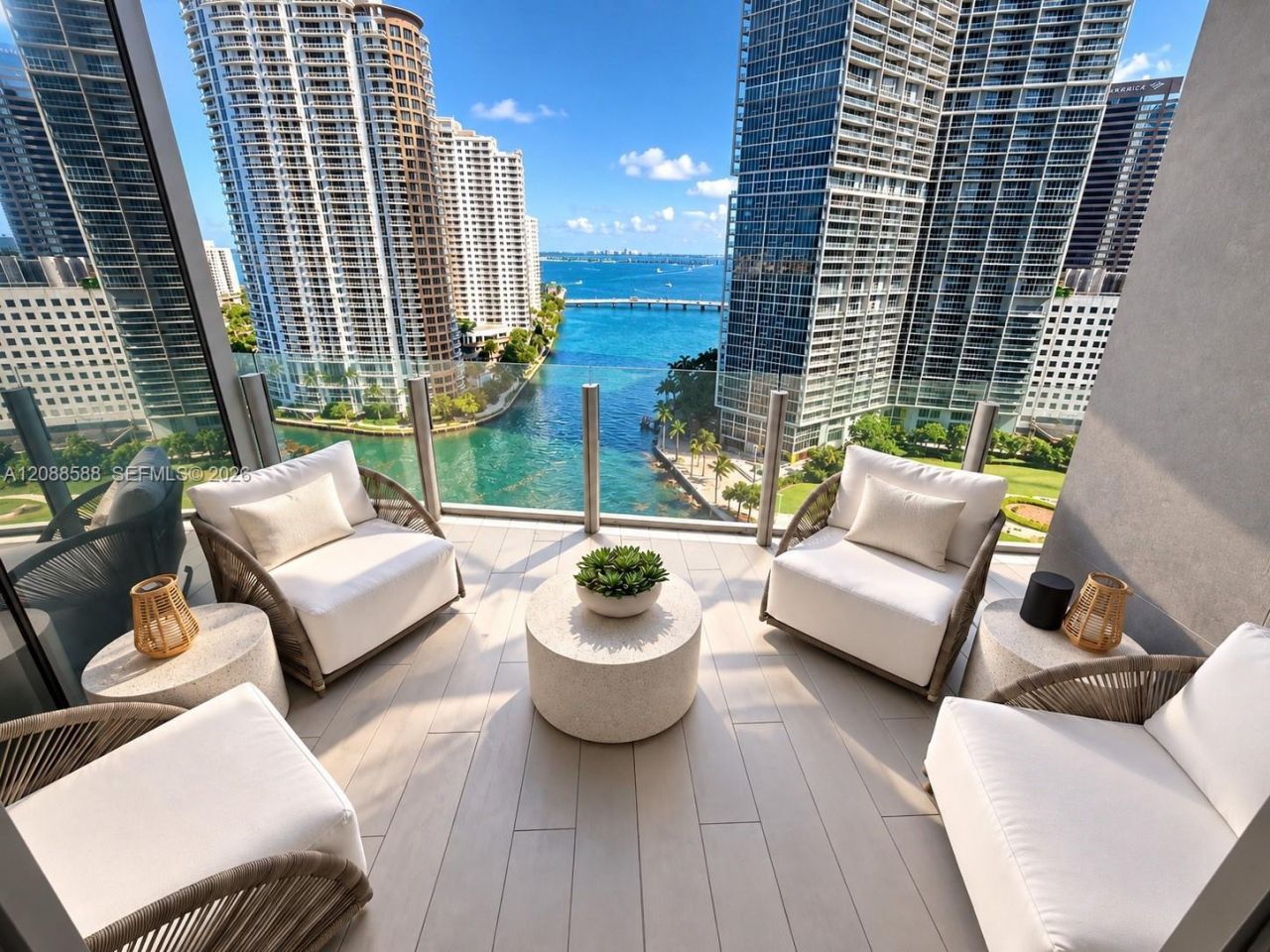 300 Biscayne Boulevard Way, Unit 1605W, Miami, FL 33131 Photo