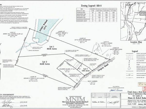 Gregory Road , Monticello, NY 12701