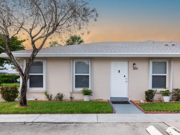 389 BENNINGTON Lane, Unit A, Lake Worth, FL 33467
