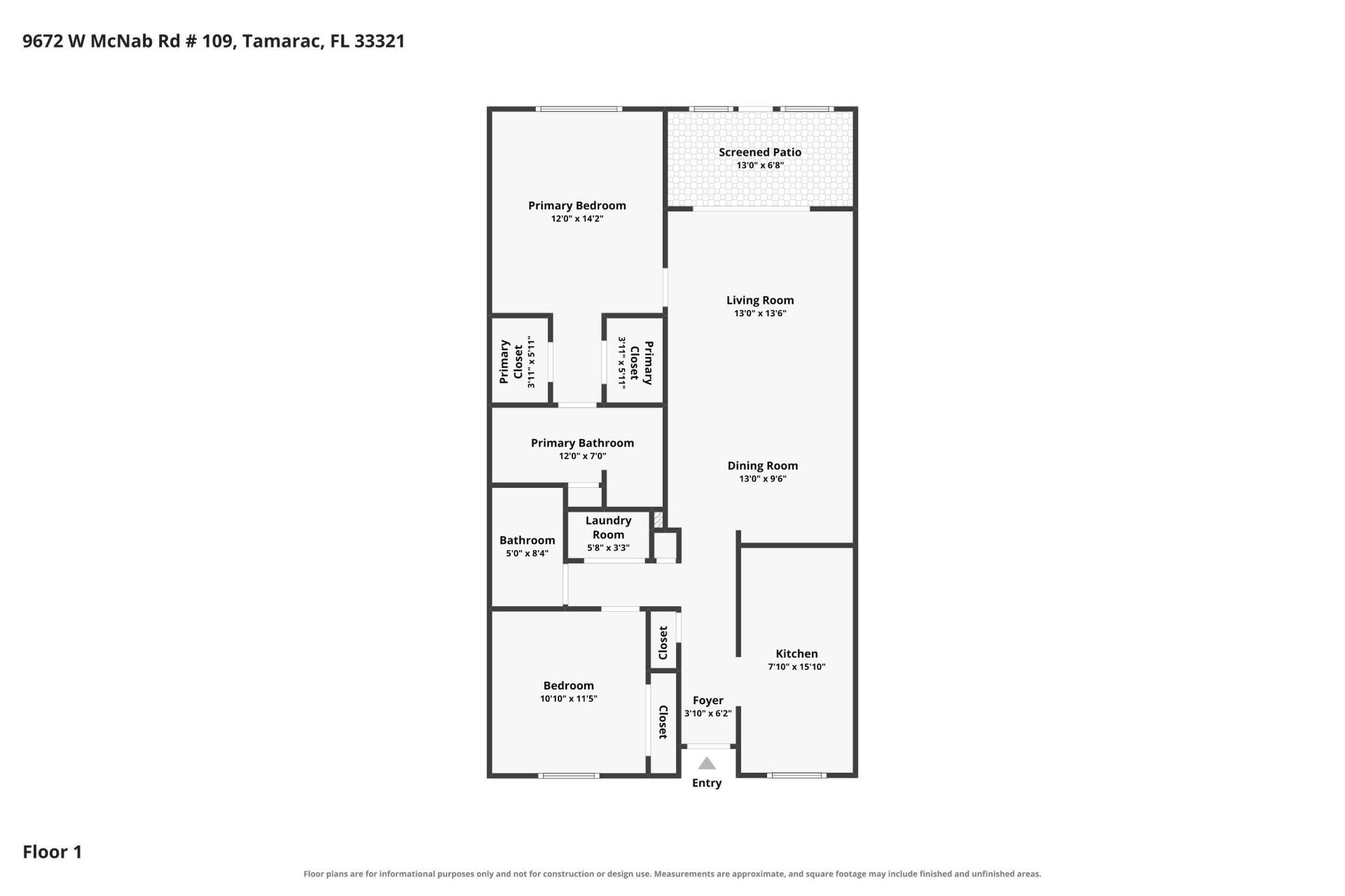 9672 W Mcnab Road, Unit 109, Tamarac, FL 33321 Photo