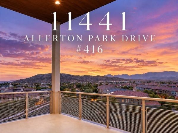 11441 Allerton Park Drive, Unit 416, Las Vegas, NV 89135