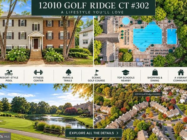 12010 GOLF RIDGE COURT , Unit 302, FAIRFAX, VA 22033
