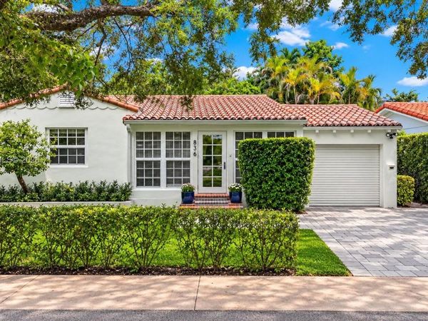 836 Alberca St, Coral Gables, FL 33134