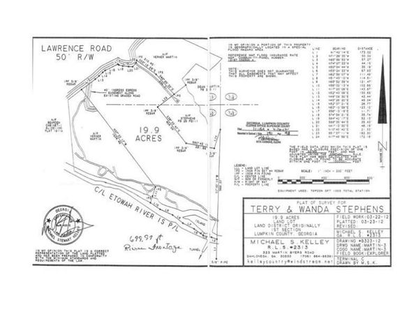 0 Lawrence Road , Dawsonville, GA 30534