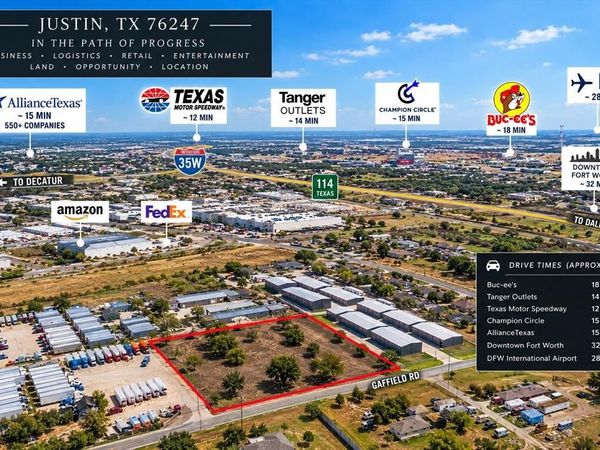 17326 Gaffield Road , Justin, TX 76247